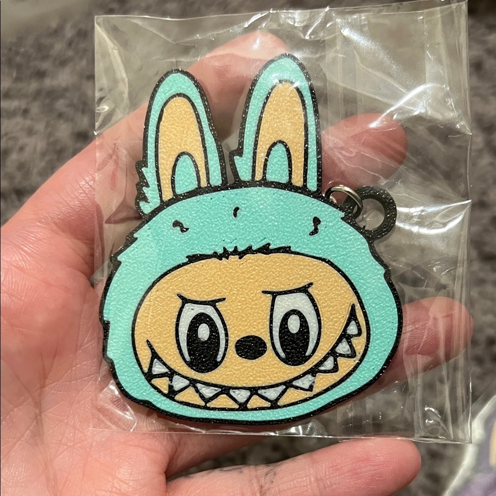 Handmade labubu keychain